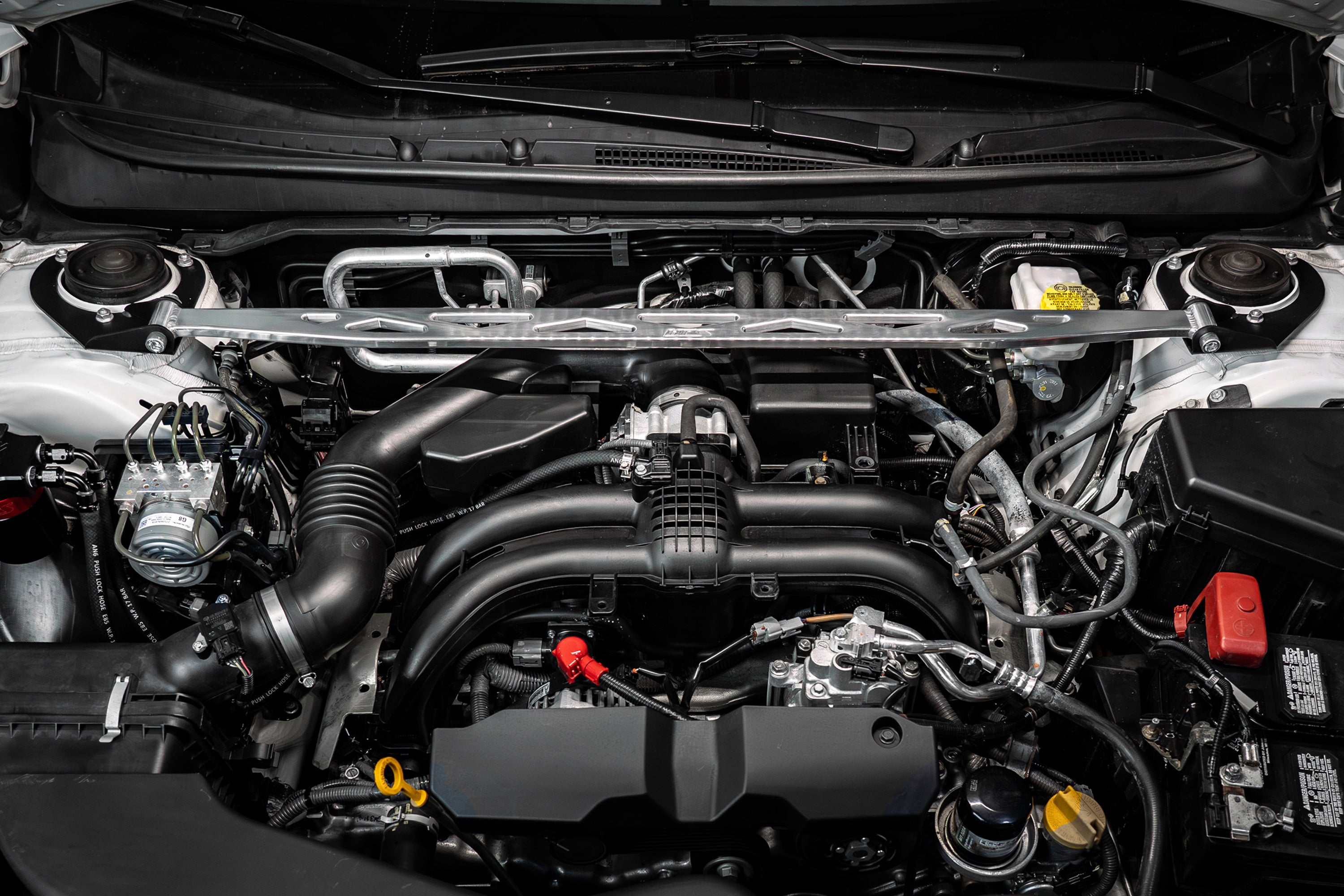 HPS Performance Front Strut Bar 42-107P Polished - 42-107P