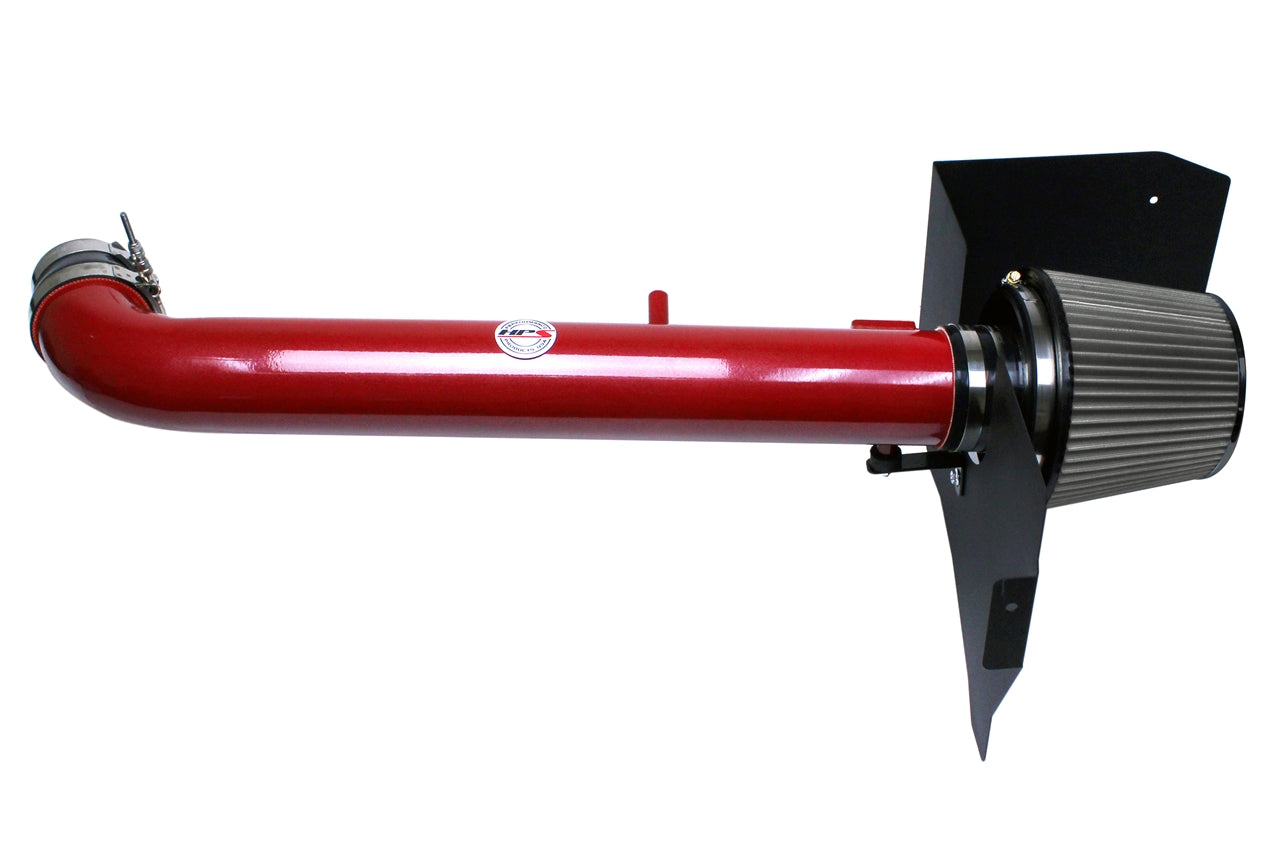 HPS Performance Air Intake Kit With Heat Shield 827-567R Red - 827-567R