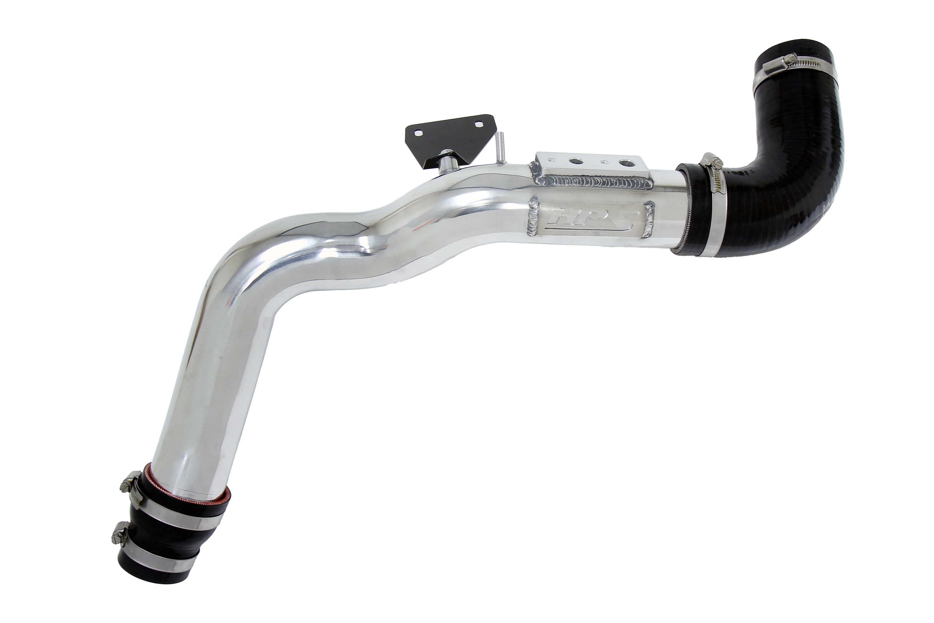 HPS Performance Upper Cold Side Charge Pipe Kit 17-121P Polished - 17-121P