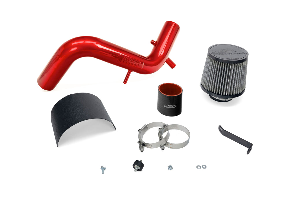 HPS Performance Air Intake Kit 827-605R Red - 827-605R