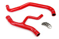 HPS Performance Hps Silicone Radiator Coolant Hose Kit 57 1012 Red Red - 57-1012-RED