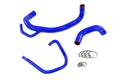 HPS Performance Hps Silicone Radiator Coolant Hose Kit 57 1616 R Blue Blue - 57-1616R-BLUE