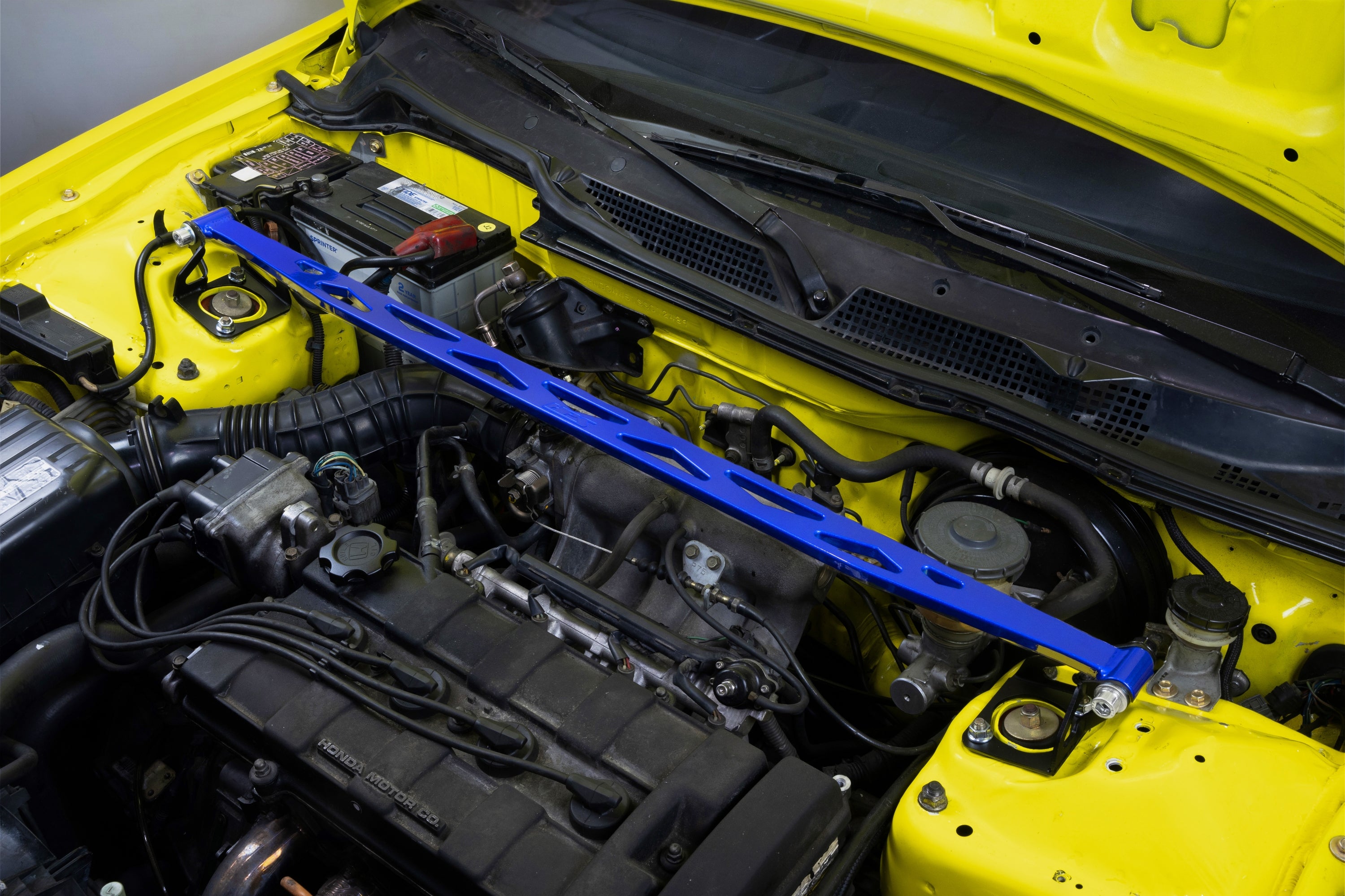 HPS Performance Front Strut Bar 42-120BL Blue - 42-120BL