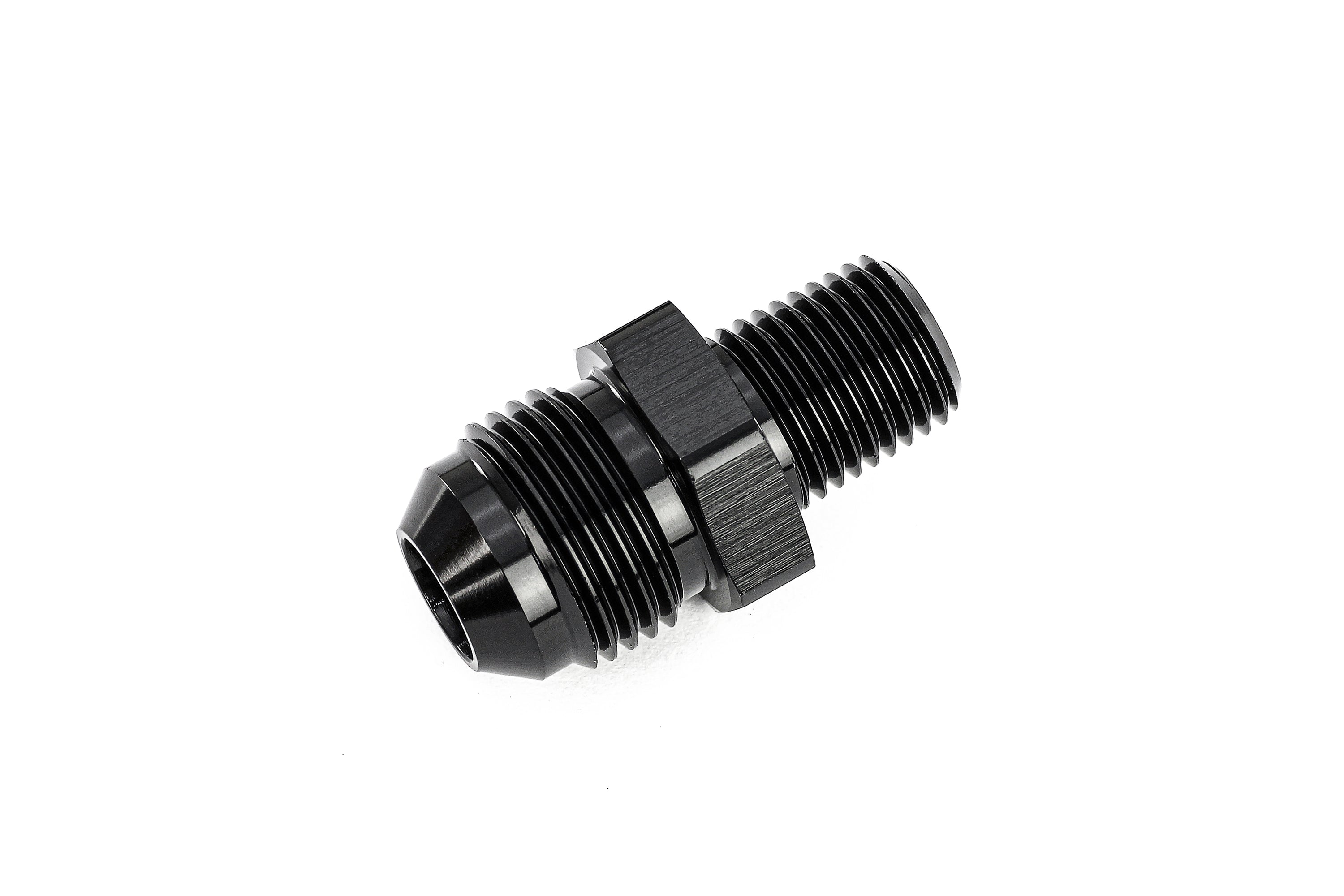 HPS Performance AN Flare -8 to 1/2 NPT Straight Adapter AN8167