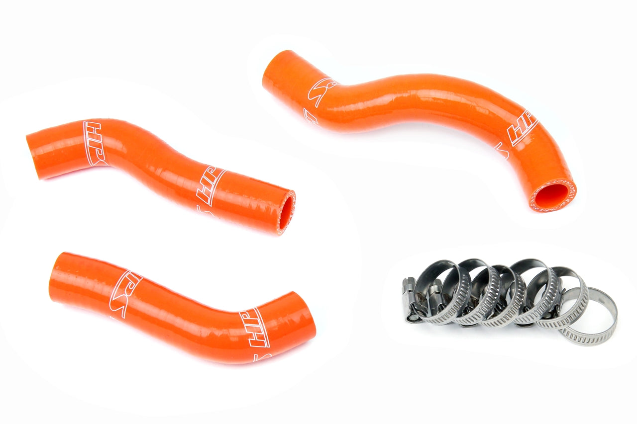 HPS Performance Hps Silicone Radiator Coolant Hose Kit 57 1249 Org Orange - 57-1249-ORG