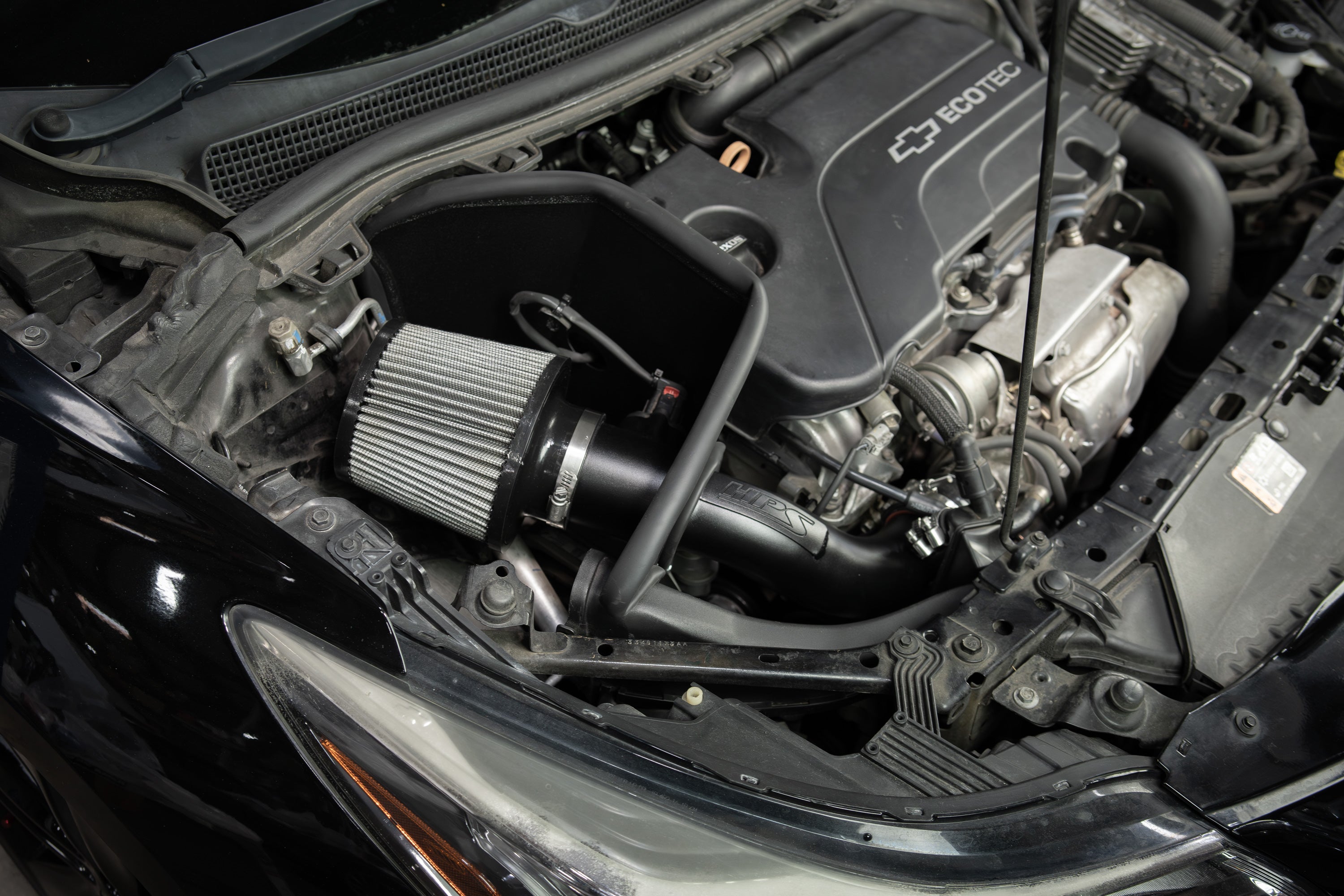 HPS Performance Air Intake Kit 827-709WB Black - 827-709WB