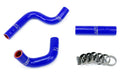 HPS Performance Hps Silicone Radiator Coolant Hose Kit 57 1364 Blue Blue - 57-1364-BLUE