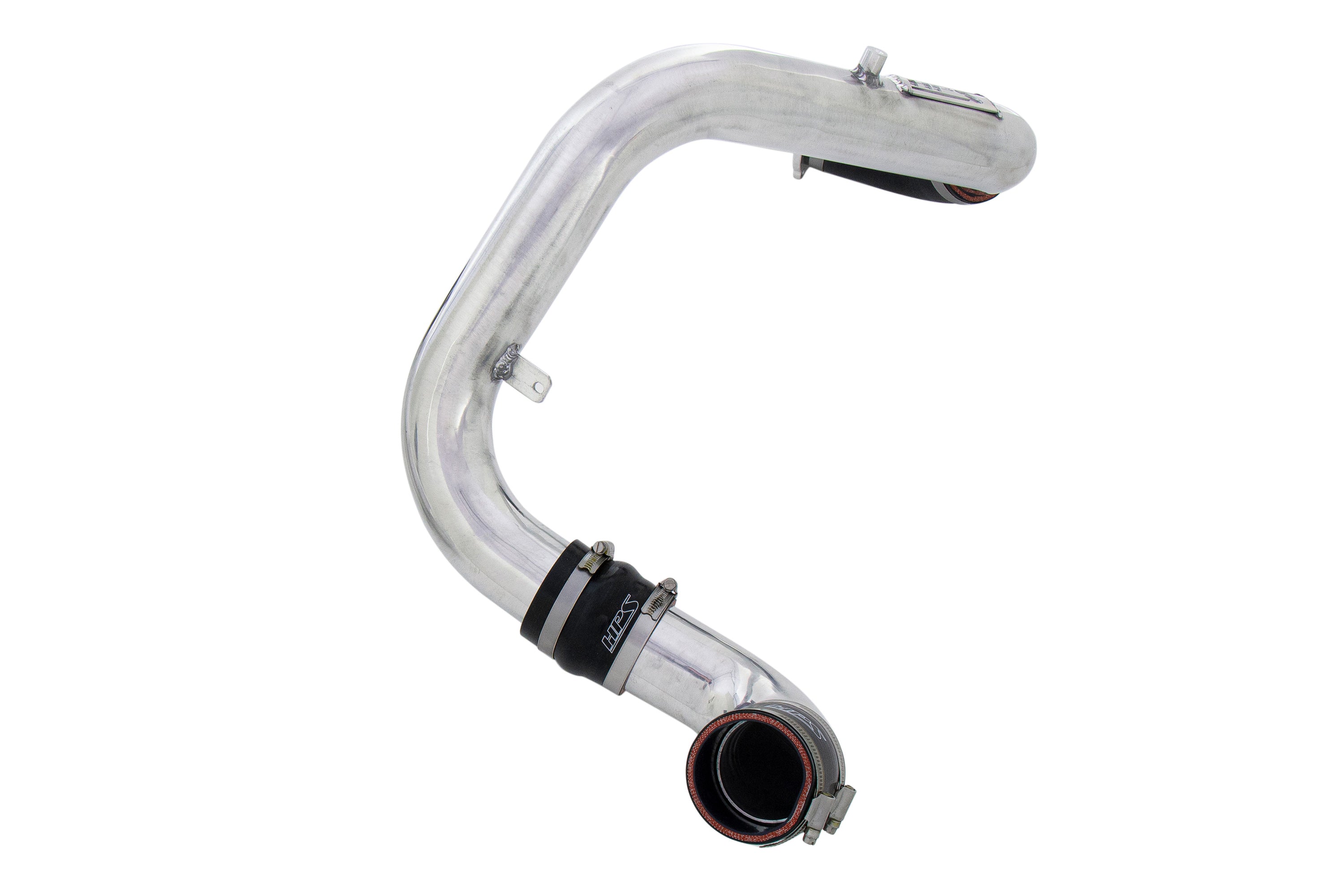 HPS Performance Hot Side Charge Pipe Kit 17-128P Polished - 17-128P
