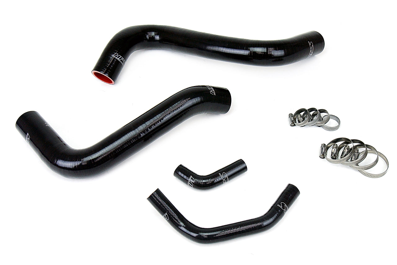 HPS Performance Hps Silicone Radiator Coolant Hose Kit 57 1467 R Blk Black - 57-1467R-BLK