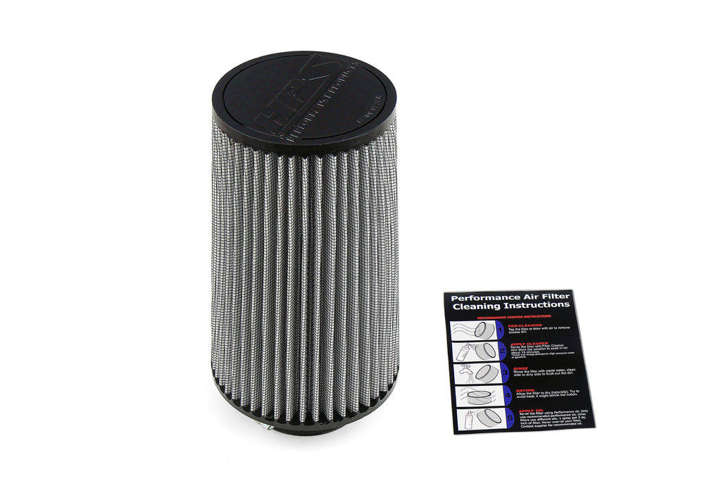 HPS Performance Air Filter 3" ID, 9" Element Length, 10-1/4" Overall Length, HPS-4337