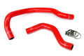 HPS Performance Hps Silicone Radiator Coolant Hose Kit 57 1016 Red Red - 57-1016-RED