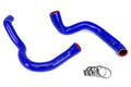 HPS Performance Hps Silicone Radiator Coolant Hose Kit 57 1219 Blue Blue - 57-1219-BLUE