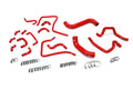 HPS Performance Hps Silicone Radiator, Heater, And Ancillary Coolant Hose Kit 57 2304 Red Red - 57-2304-RED