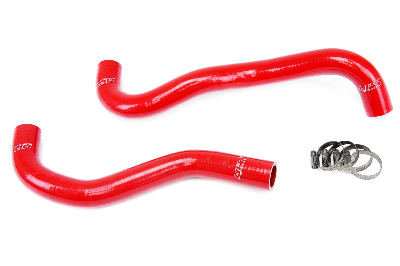 HPS Performance Hps Silicone Radiator Coolant Hose Kit 57 1199 Red Red - 57-1199-RED
