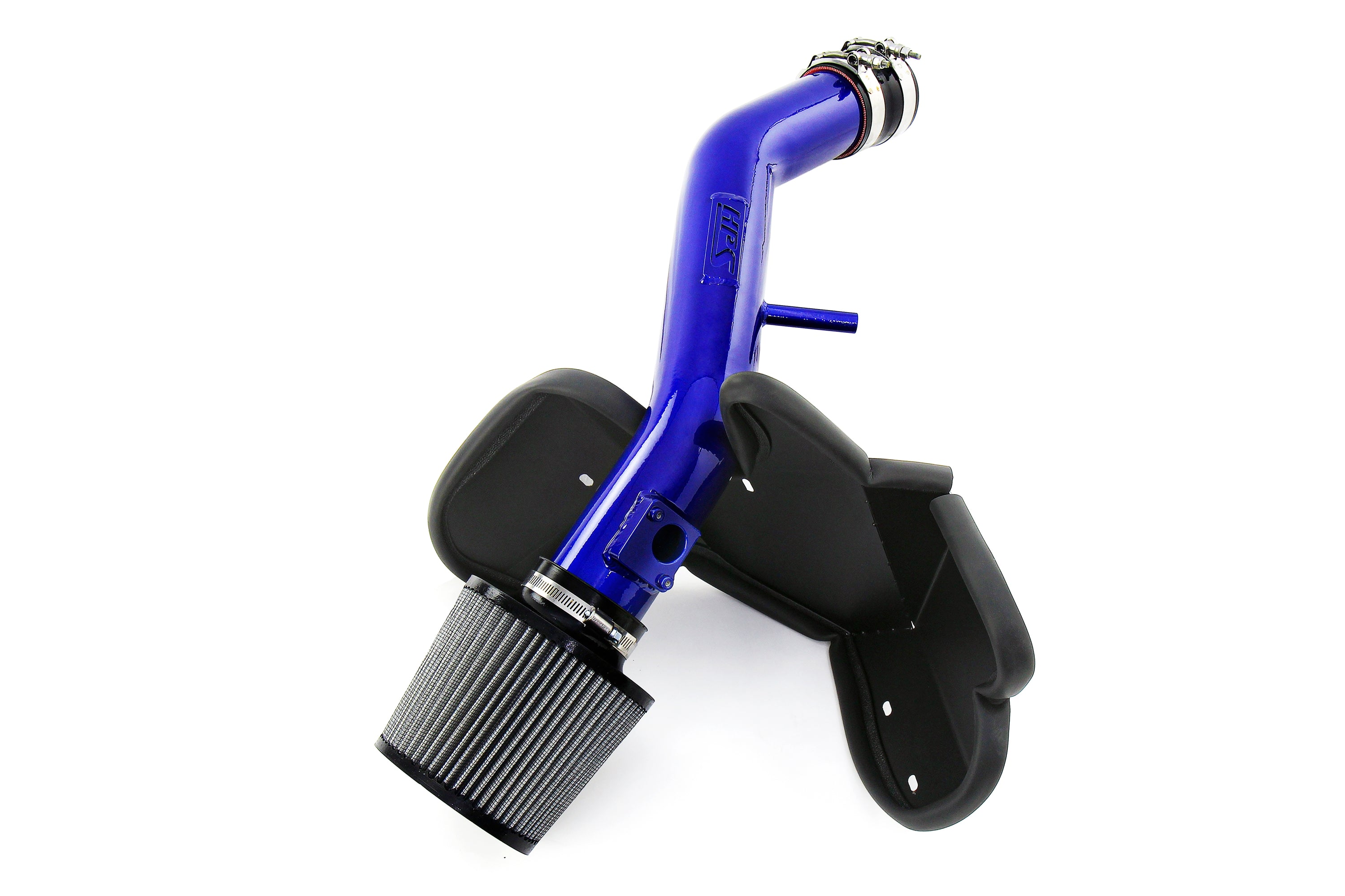 HPS Performance Air Intake Kit With Heat Shield 827-720BL Blue - 827-720BL