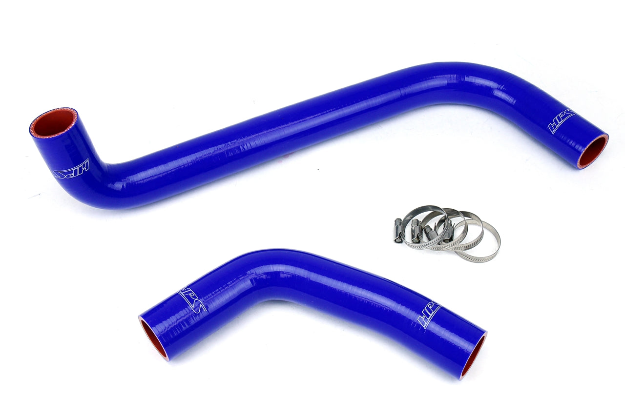 HPS Performance Hps Silicone Radiator Coolant Hose Kit 57 1204 Blue Blue - 57-1204-BLUE