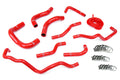 HPS Performance Hps Silicone Radiator And Heater Coolant Hose Kit 57 1341 Red Red - 57-1341-RED