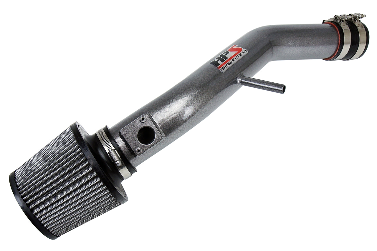 HPS Performance Air Intake Kit With Heat Shield 827-511GM Gunmetal - 827-511GM