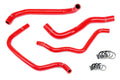 HPS Performance Hps Silicone Radiator And Heater Coolant Hose Kit 57 1389 Red Red - 57-1389-RED