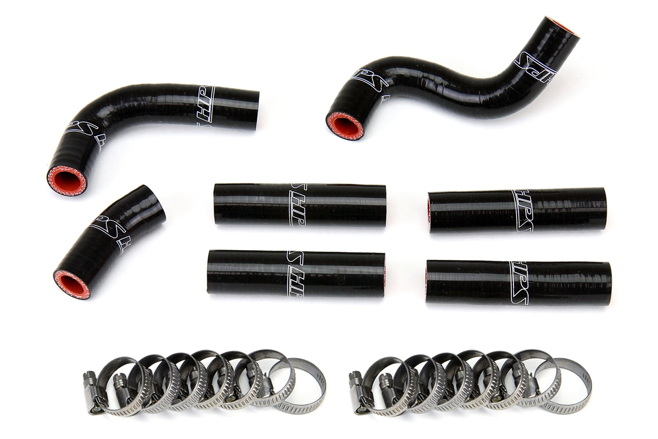 HPS Performance Hps Silicone Heater Coolant Hose Kit 57 1344 Blk Black - 57-1344-BLK
