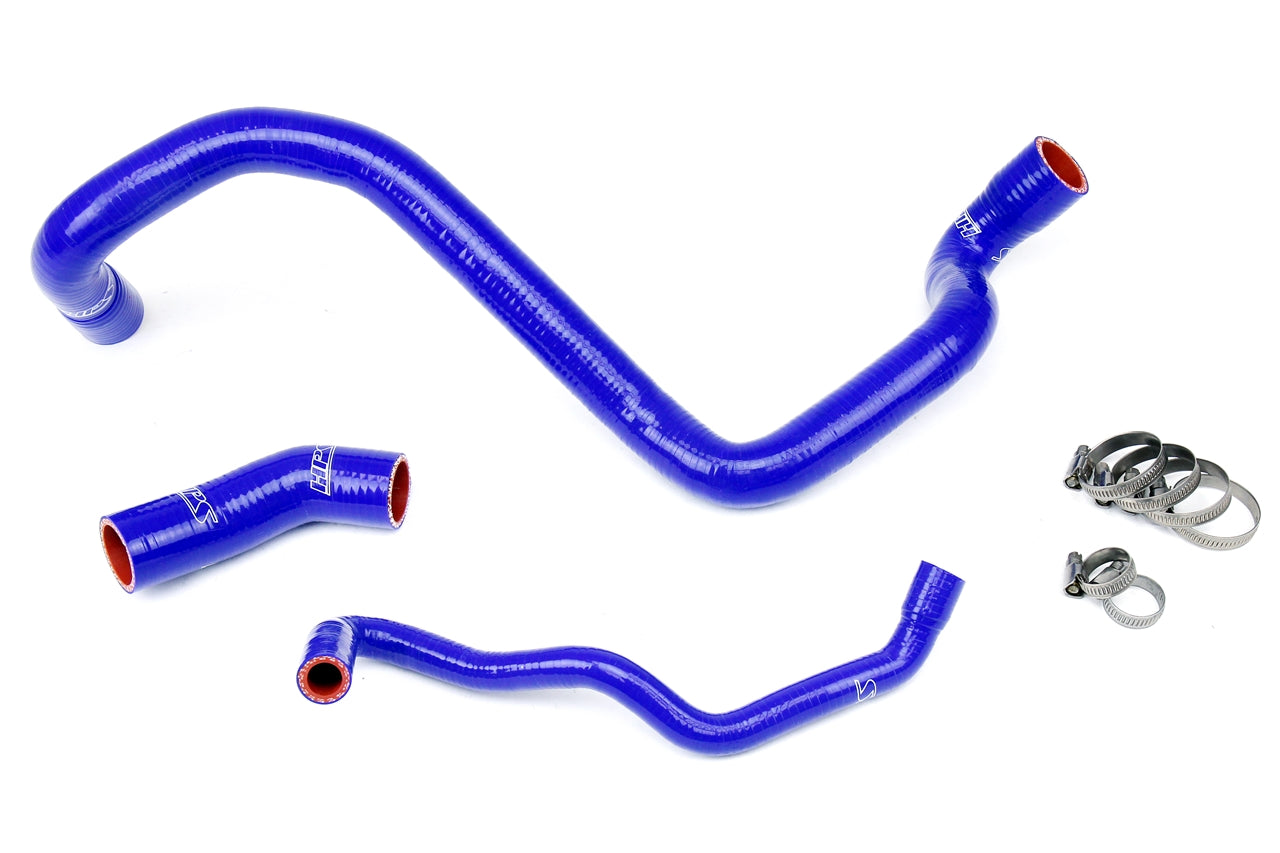 HPS Performance Hps Silicone Radiator Coolant Hose Kit 57 1004 Blue Blue - 57-1004-BLUE