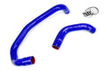 HPS Performance Hps Silicone Radiator Coolant Hose Kit 57 1326 R Blue Blue - 57-1326R-BLUE