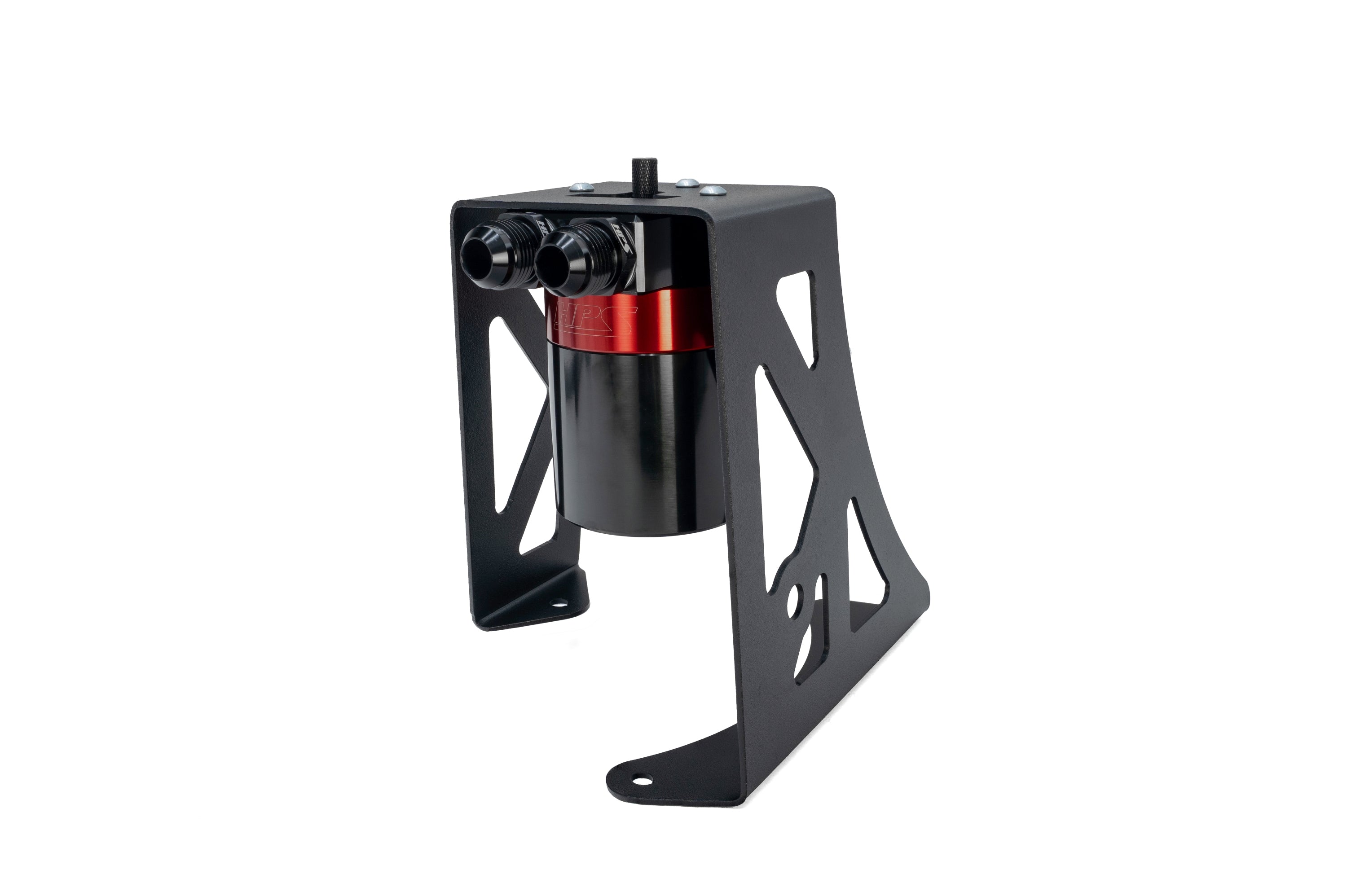 HPS Performance Oil Catch Can Kit 860-032 Red - 860-032