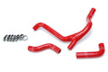 HPS Performance Hps Silicone Radiator Coolant Hose Kit 57 1254 Red Red - 57-1254-RED