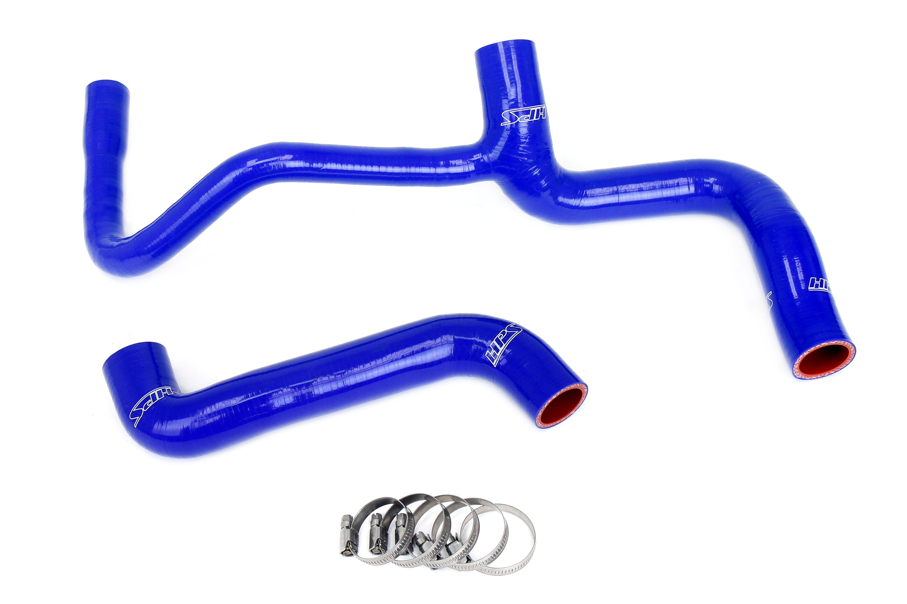 HPS Performance Hps Silicone Radiator Coolant Hose Kit 57 2037 Blue Blue - 57-2037-BLUE