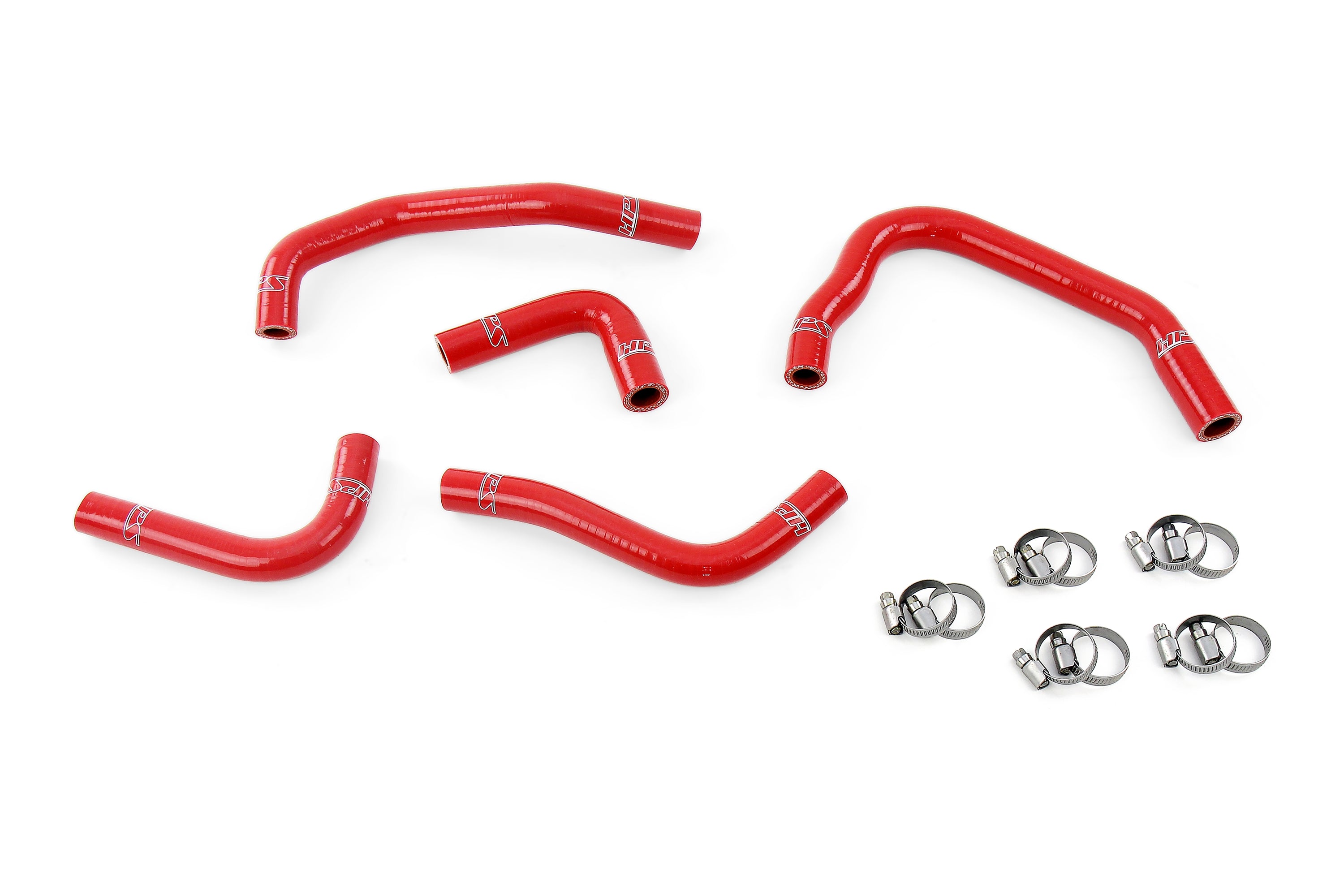 HPS Performance Hps Silicone Heater Coolant Hose Kit 57 1285 H Red Red - 57-1285H-RED