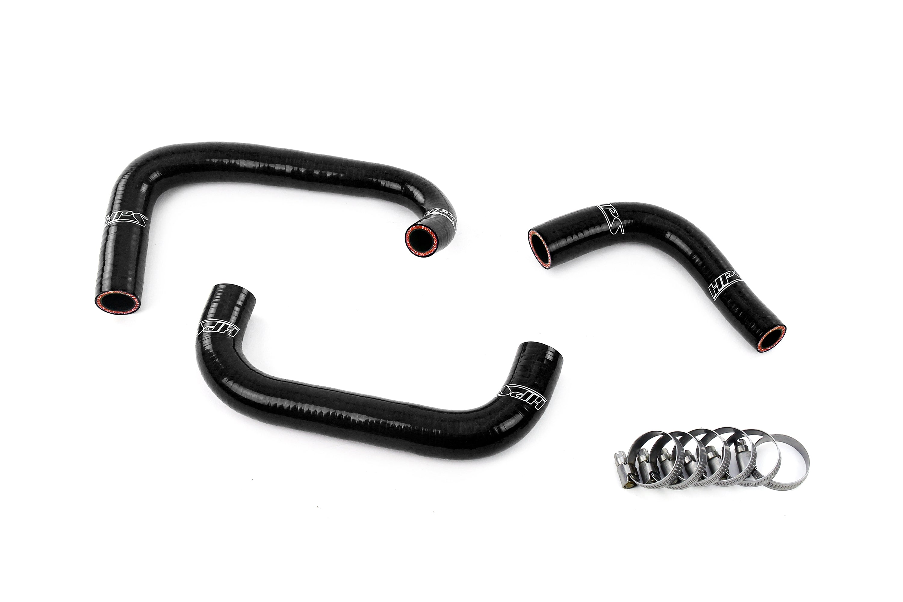 HPS Performance Hps Silicone Breather Hose Kit 57 2100 Blk Black - 57-2100-BLK
