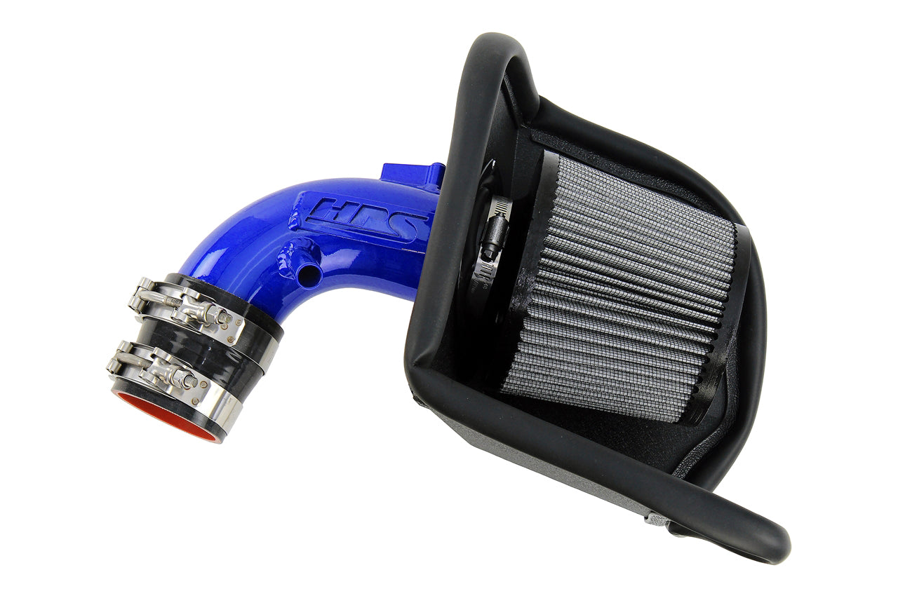 HPS Performance Air Intake Kit With Heat Shield 827-700BL Blue - 827-700BL