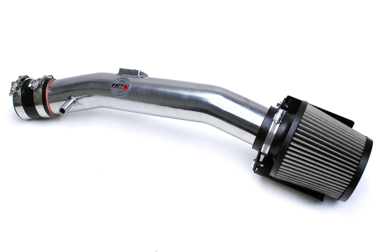 HPS Performance Air Intake Kit With Heat Shield 827-558P Polished - 827-558P