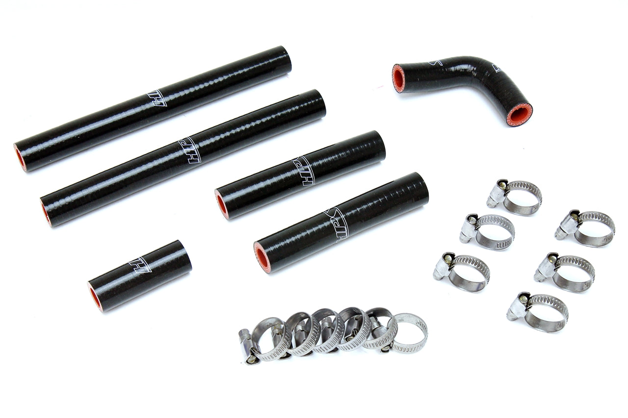 HPS Performance Hps Silicone Heater Coolant Hose Kit 57 1638 Blk Black - 57-1638-BLK