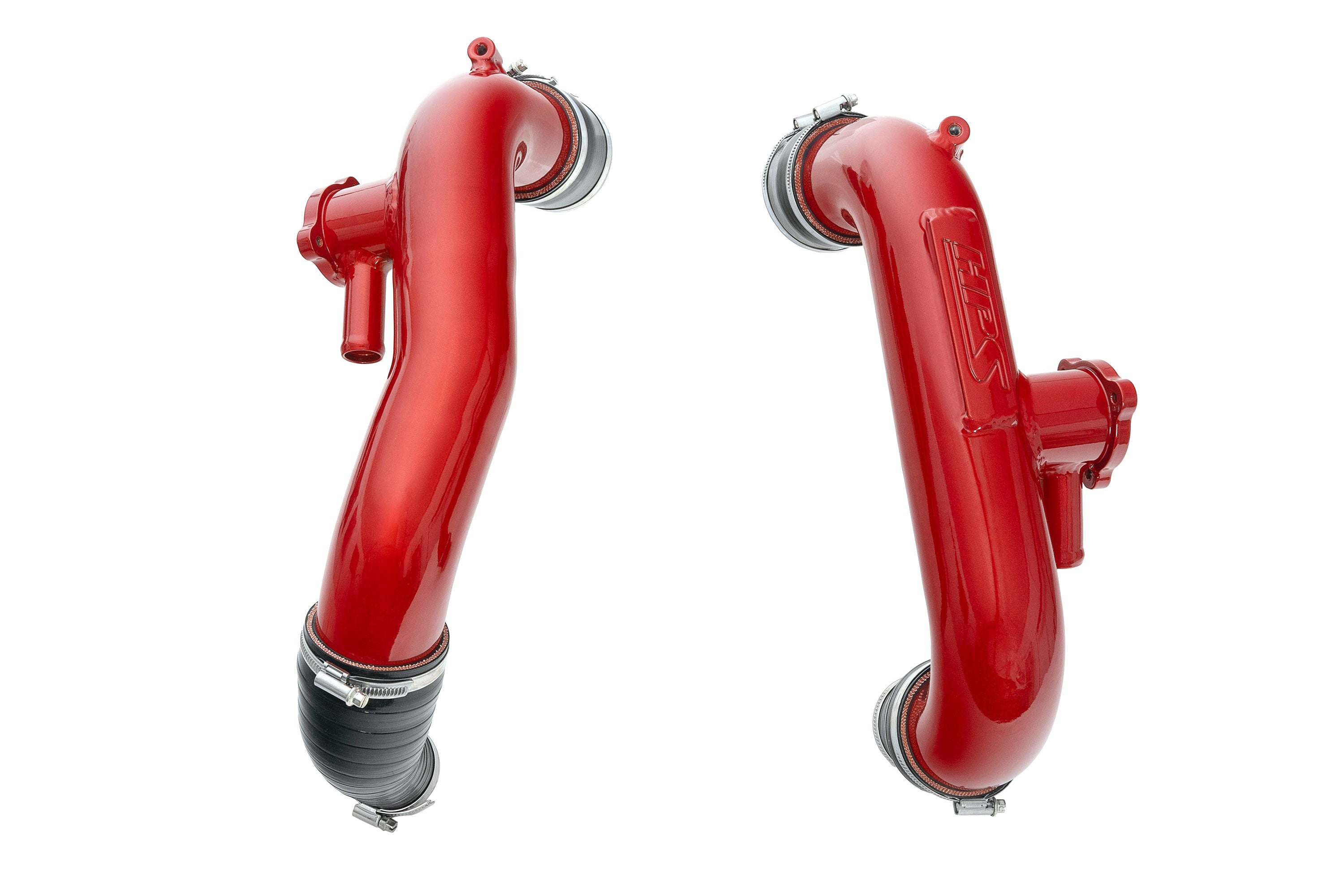 HPS Performance Hot Side Charge Pipe Kit 17-148R Red - 17-148R
