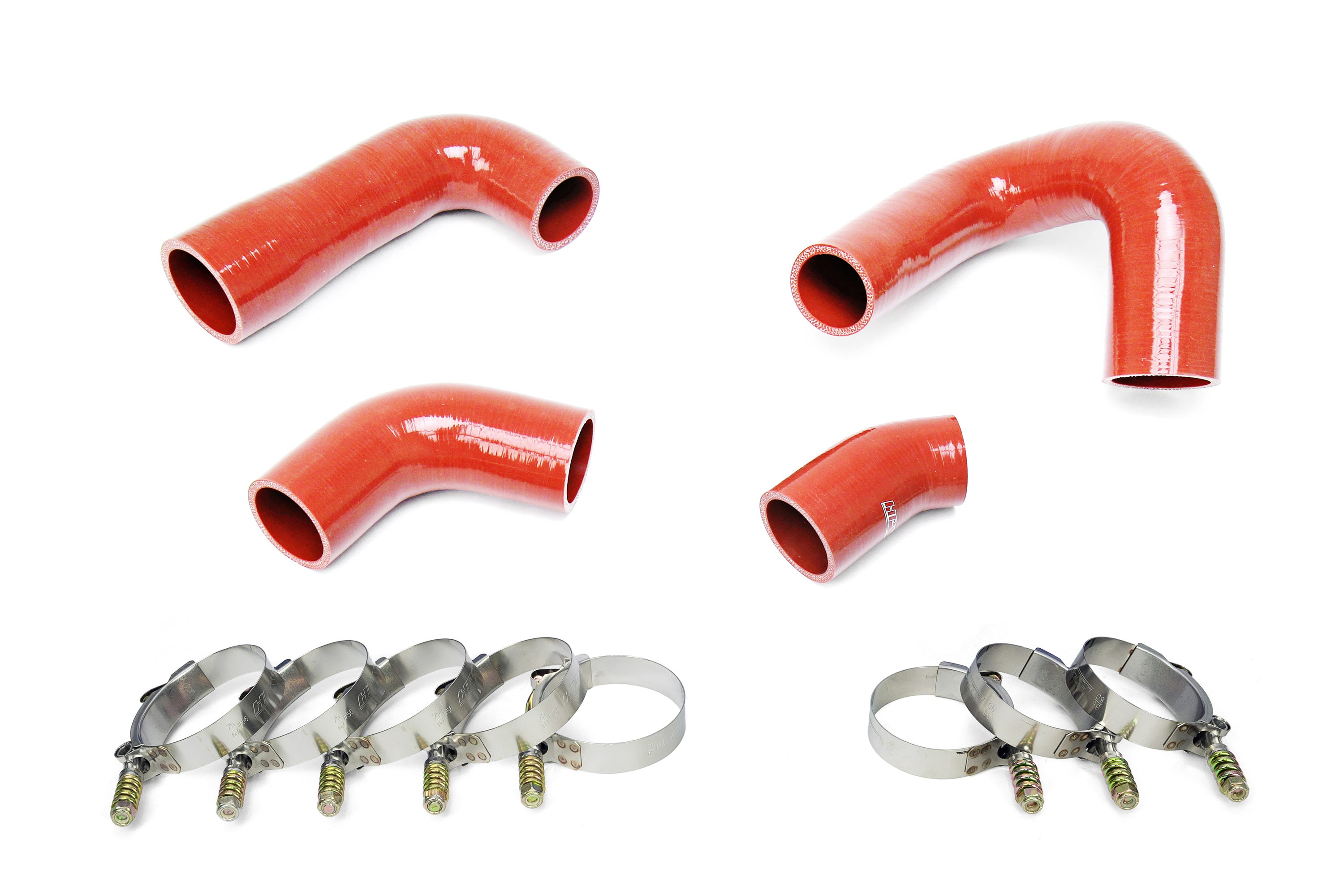HPS Performance Hps Silicone Transmission Oil Cooler Coolant Hose Kit 57 1708 Orange - 57-1708