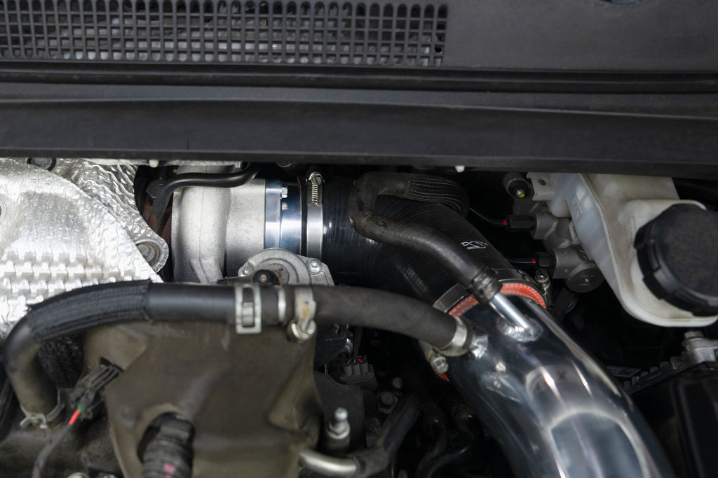 HPS Performance Air Intake Kit With Heat Shield and Turbo Inlet 827-797BL Blue - 827-797BL