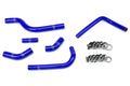 HPS Performance Hps Silicone Radiator Coolant Hose Kit 57 1252 Blue Blue - 57-1252-BLUE