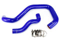 HPS Performance Hps Silicone Radiator Coolant Hose Kit 57 1214 Blue Blue - 57-1214-BLUE