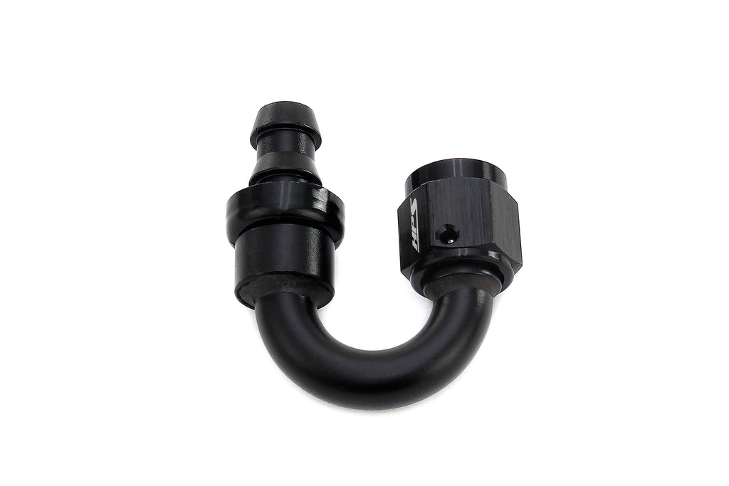 HPS Performance 150 Series AN -6 Push-On 180 Degree Hose End 150-1806