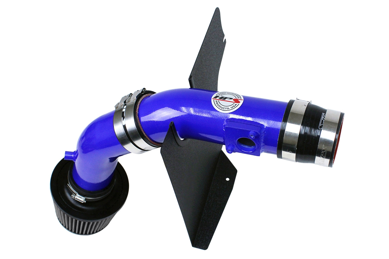 HPS Performance Cold Air Intake Kit With Heat Shield 837-566BL Blue - 837-566BL