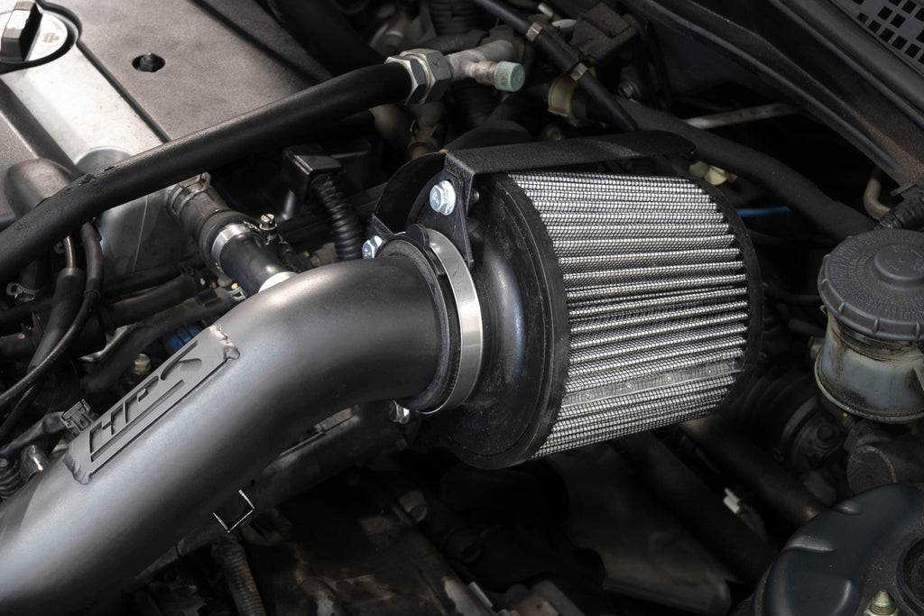 HPS Performance Universal Aluminum Engine Air Intake Heat Shield HSK-404 Black - HSK-404