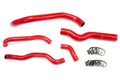 HPS Performance Hps Silicone Radiator And Heater Coolant Hose Kit 57 1973 Red Red - 57-1973-RED