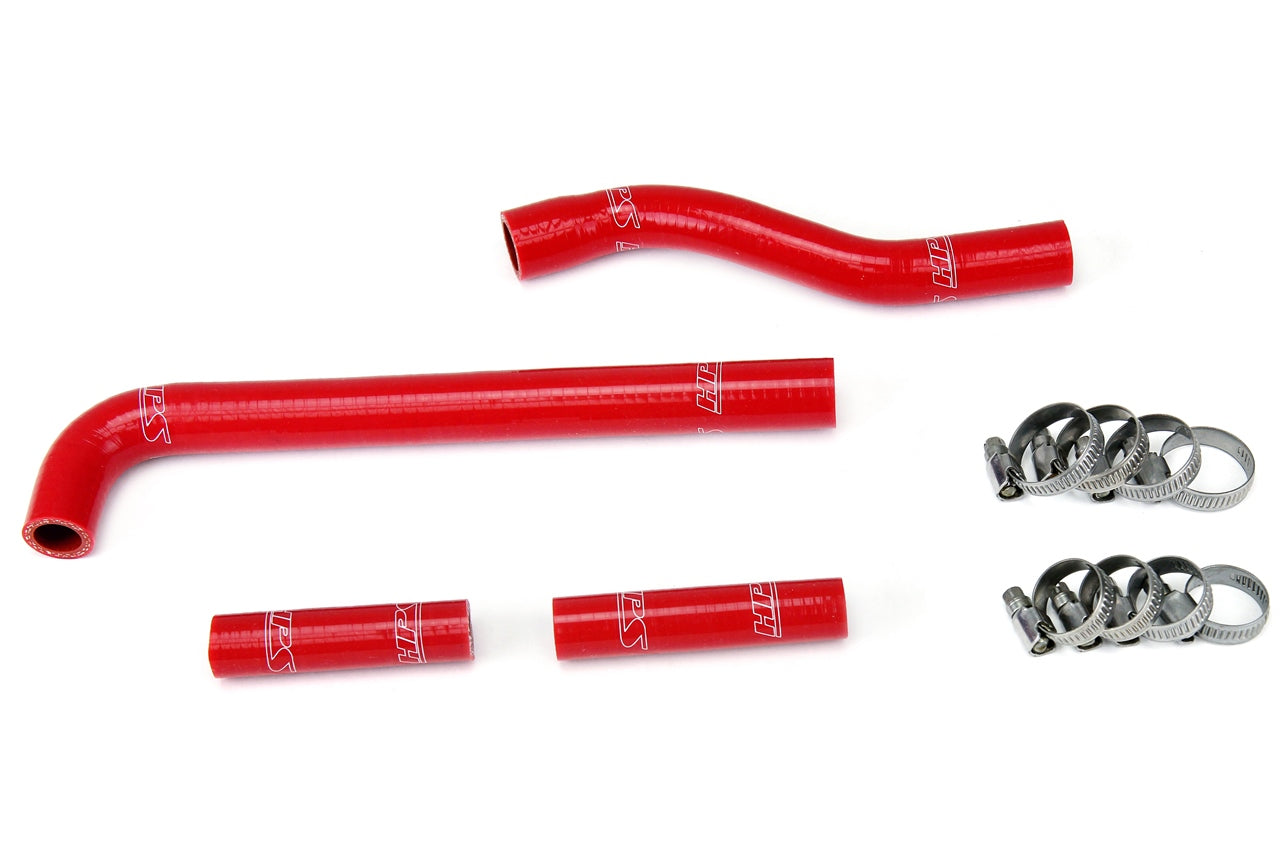HPS Performance Hps Silicone Radiator Coolant Hose Kit 57 1259 Red Red - 57-1259-RED