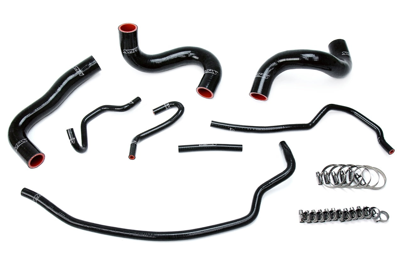 HPS Performance Hps Silicone Radiator Coolant Hose Kit 57 1723 Blk Black - 57-1723-BLK