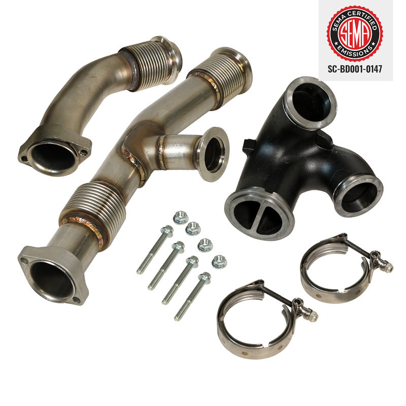 BD Diesel Turbocharger Up Pipe - 1043917-BKJX