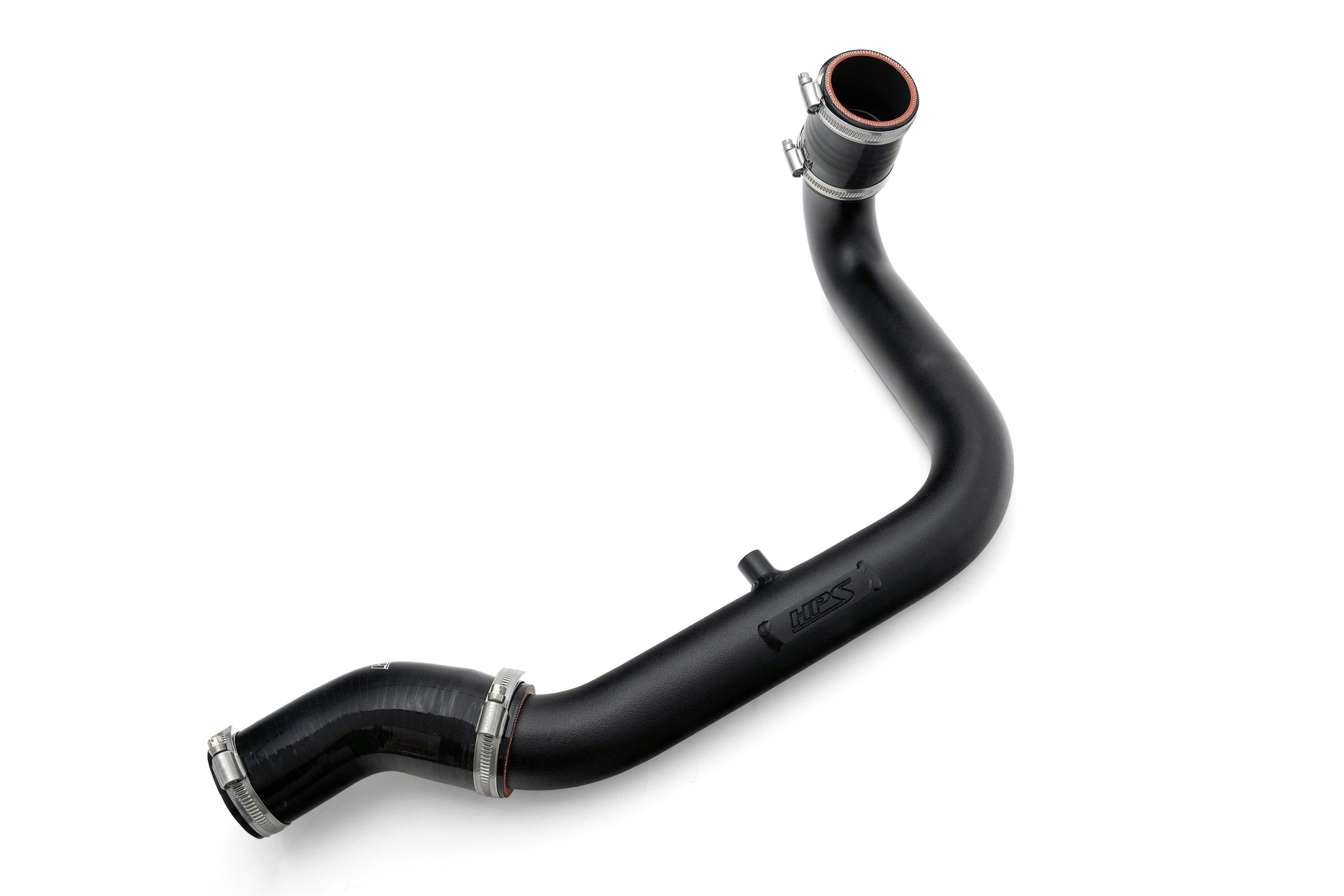 HPS Performance Hot Side Charge Pipe Kit 17-165WB Black - 17-165WB