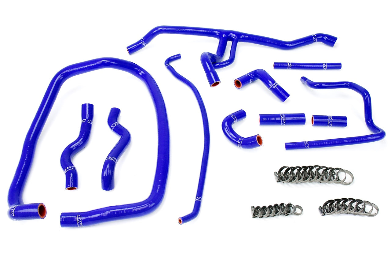 HPS Performance Hps Silicone Heater Coolant Hose Kit 57 1488 Blue Blue - 57-1488-BLUE