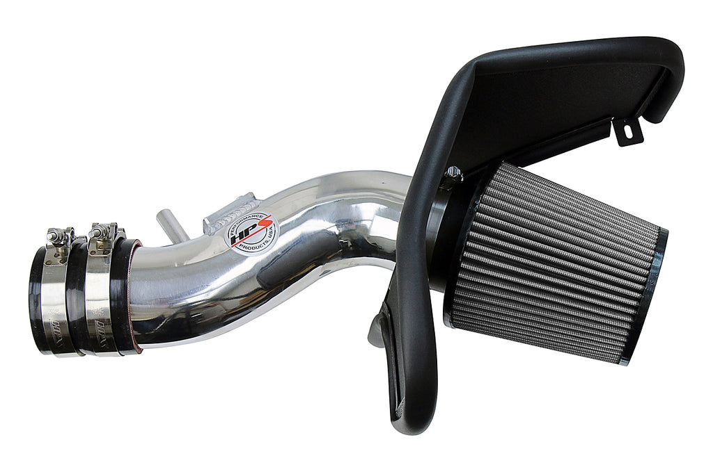 HPS Performance Air Intake Kit With Heat Shield 827-621P Polished - 827-621P