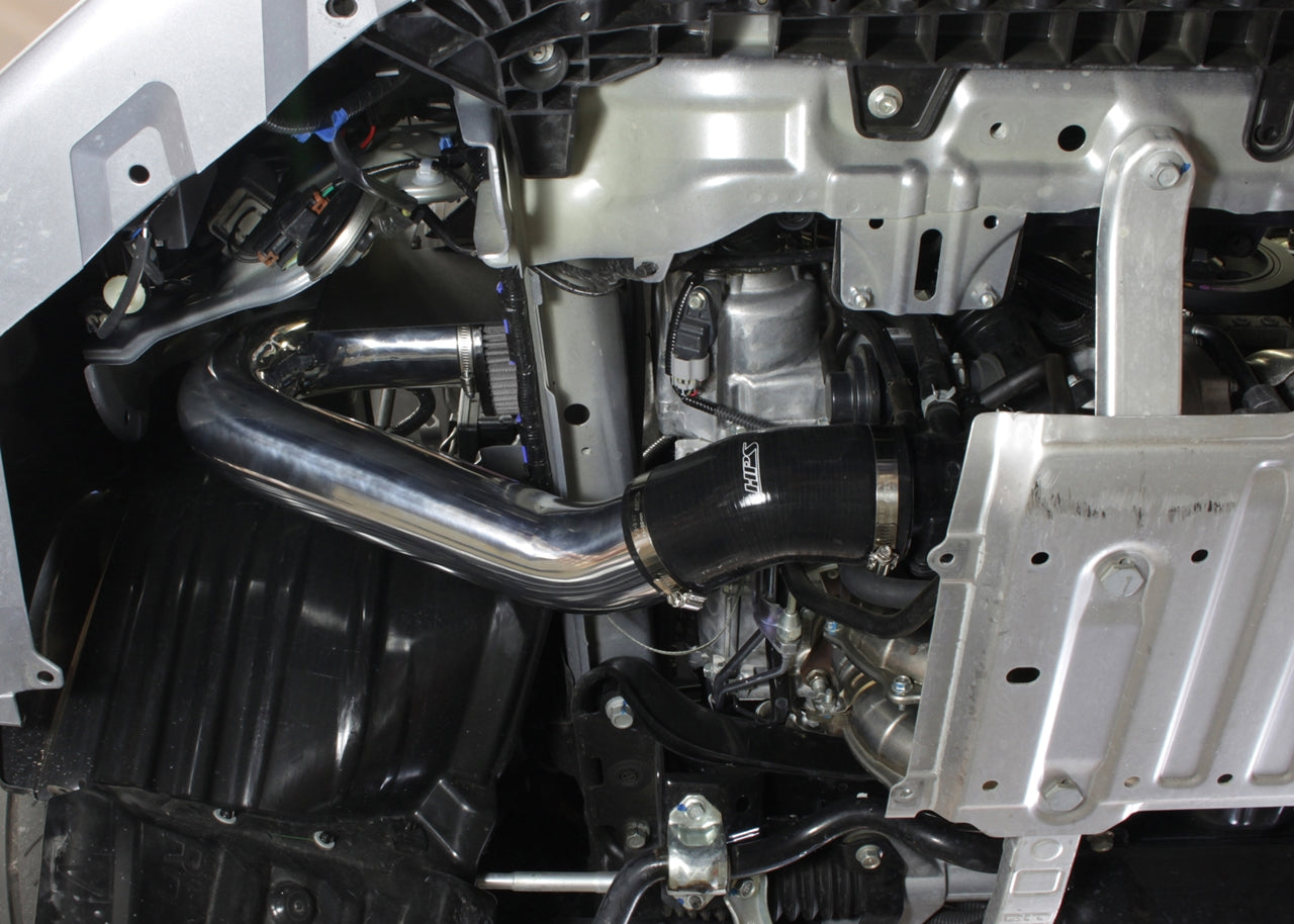 HPS Performance Air Intake Kit With Heat Shield 827-545P Polished - 827-545P